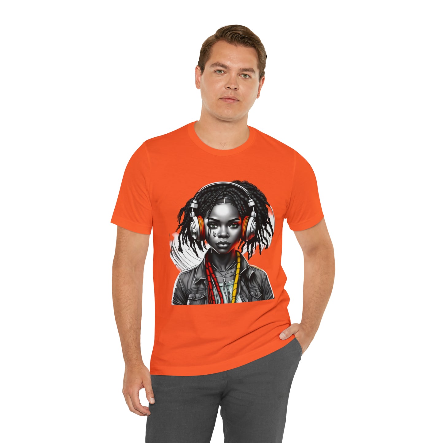 Unisex Jersey Short Sleeve Tee - Rasta Girl