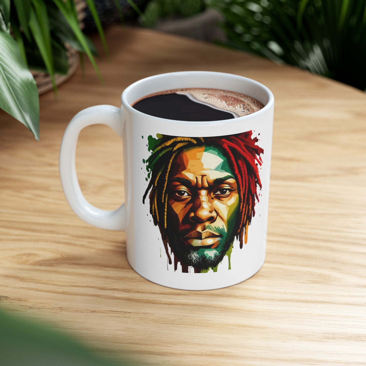 Ceramic Mug 11oz Rasta Man