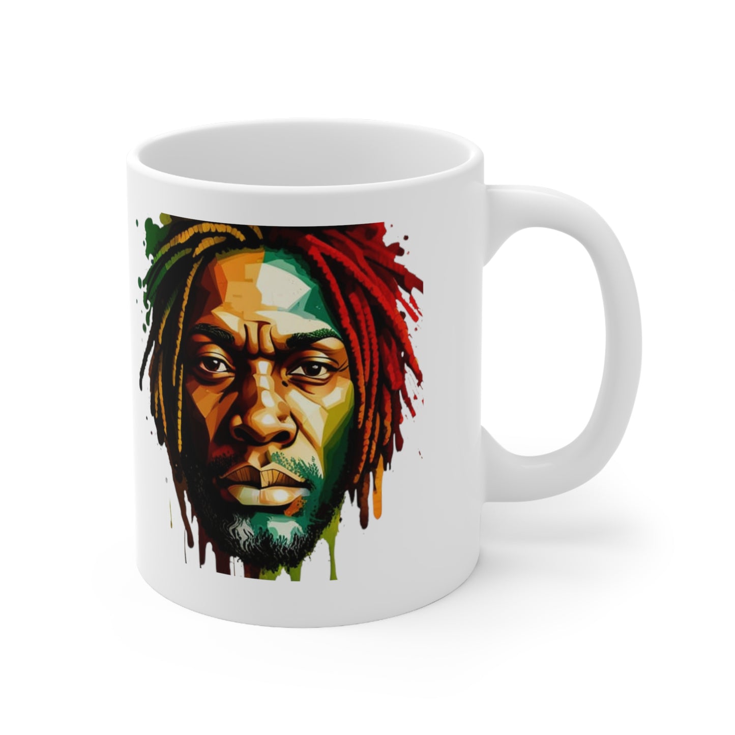 Ceramic Mug 11oz Rasta Man