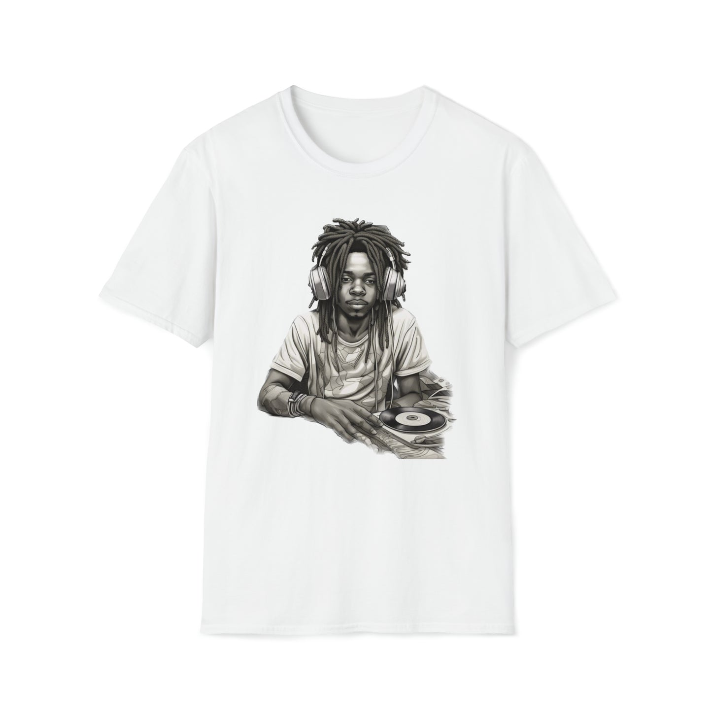 Unisex Softstyle T-Shirt- Rasta Youth Man