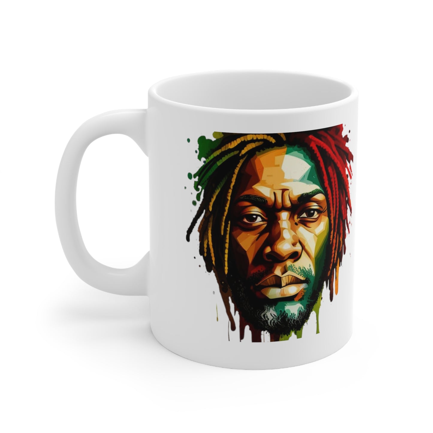 Ceramic Mug 11oz Rasta Man