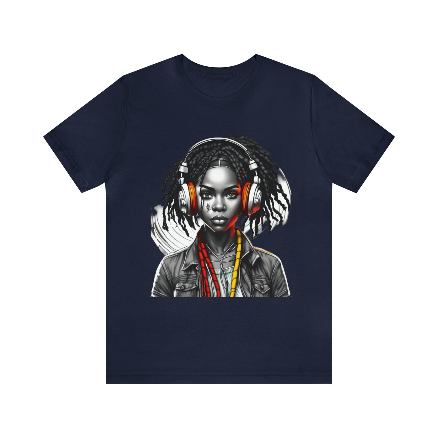 Unisex Jersey Short Sleeve Tee - Rasta Girl