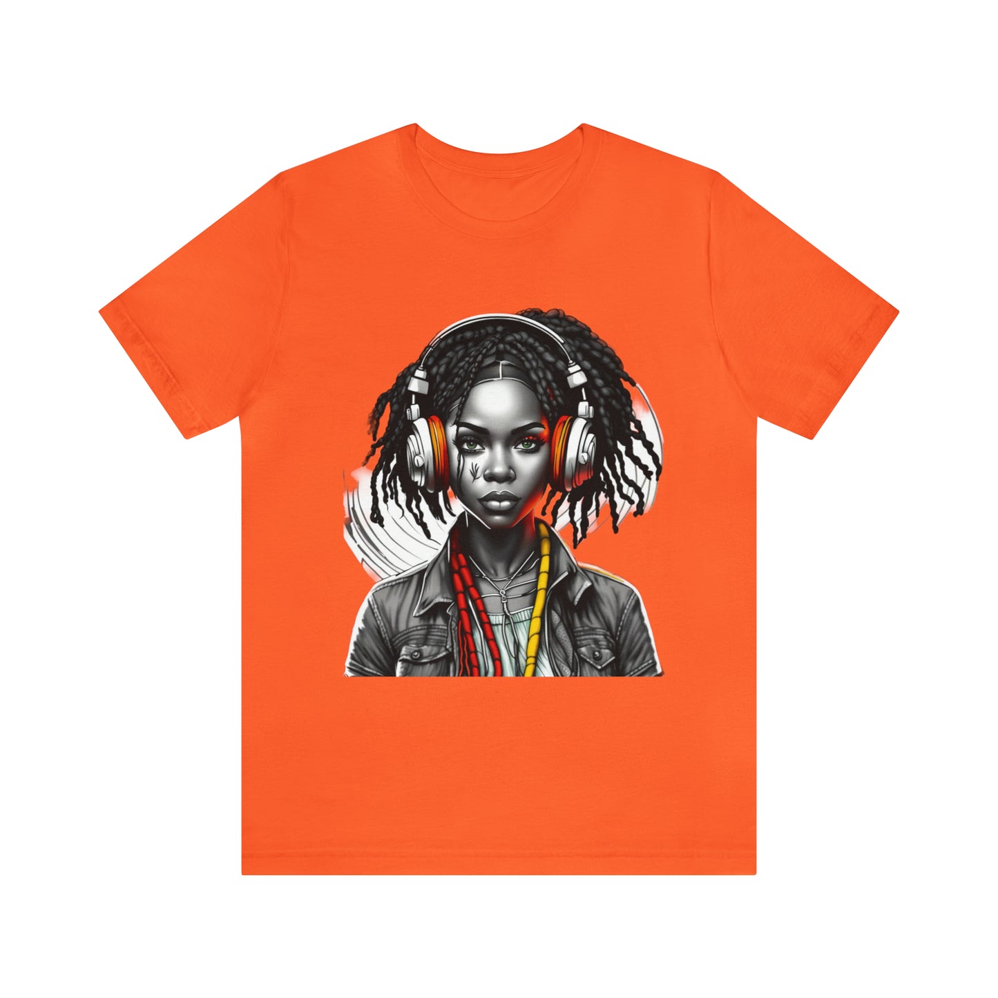 Unisex Jersey Short Sleeve Tee - Rasta Girl