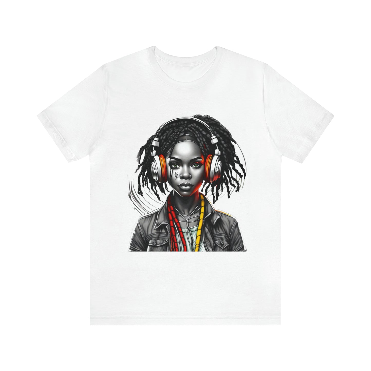 Unisex Jersey Short Sleeve Tee - Rasta Girl