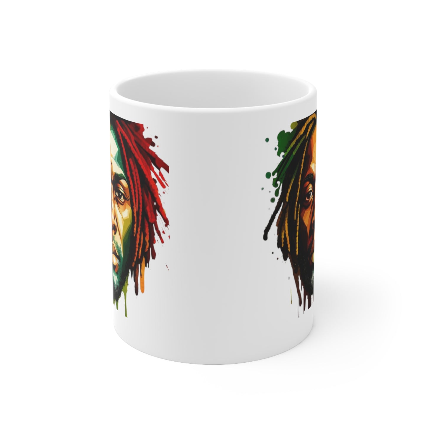 Ceramic Mug 11oz Rasta Man