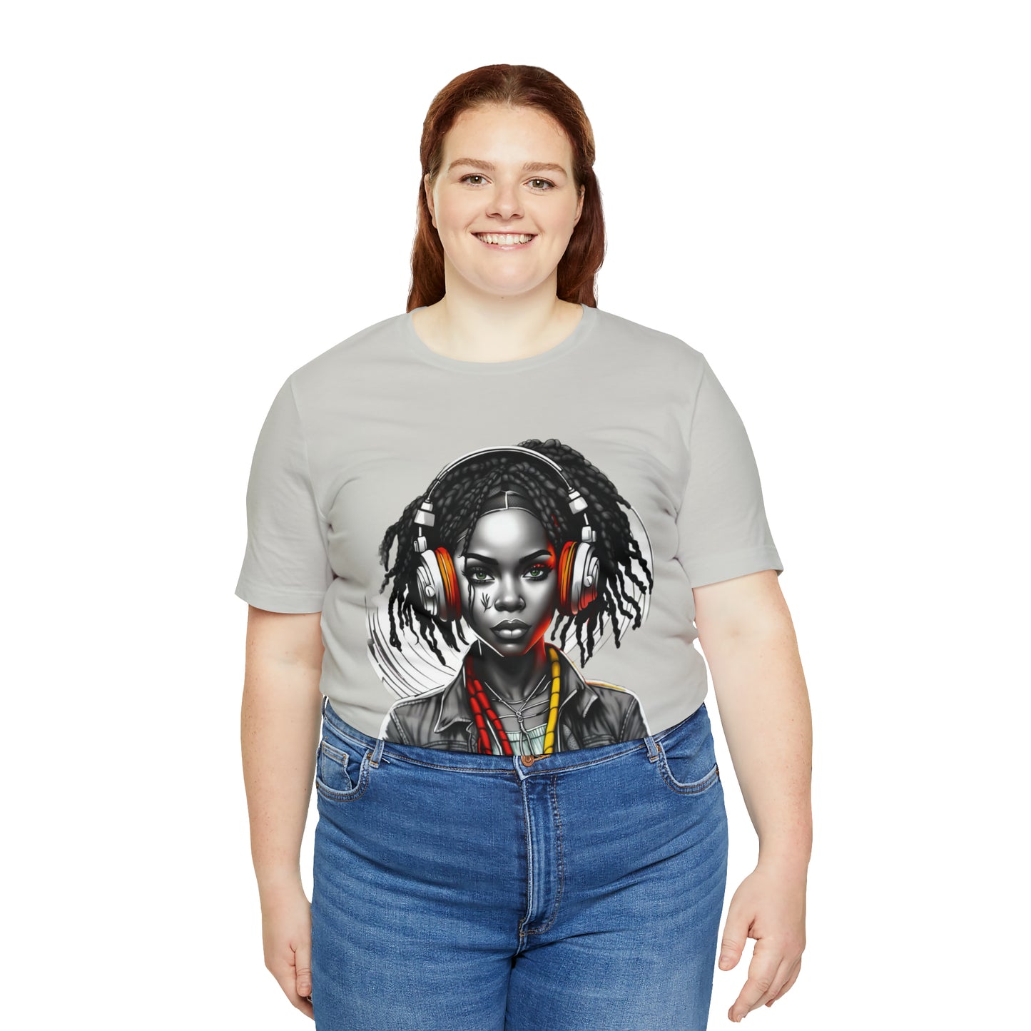 Unisex Jersey Short Sleeve Tee - Rasta Girl