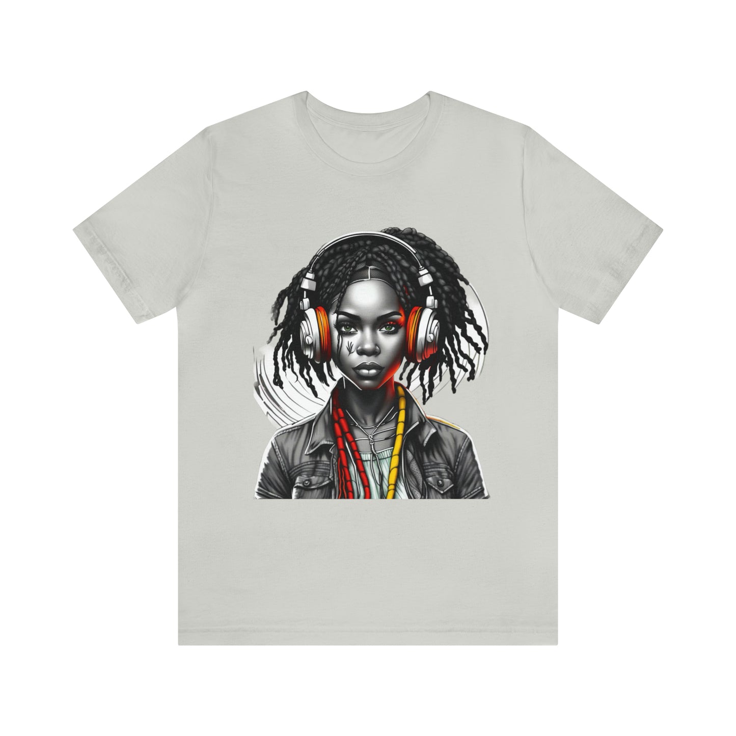 Unisex Jersey Short Sleeve Tee - Rasta Girl