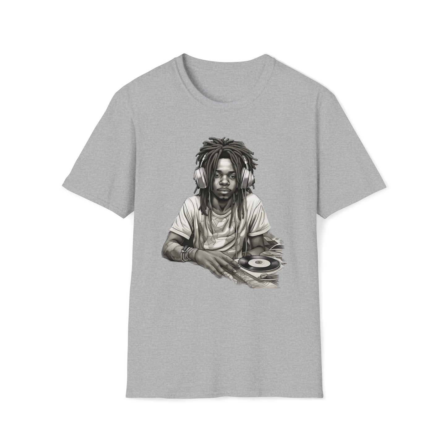 Unisex Softstyle T-Shirt- Rasta Youth Man