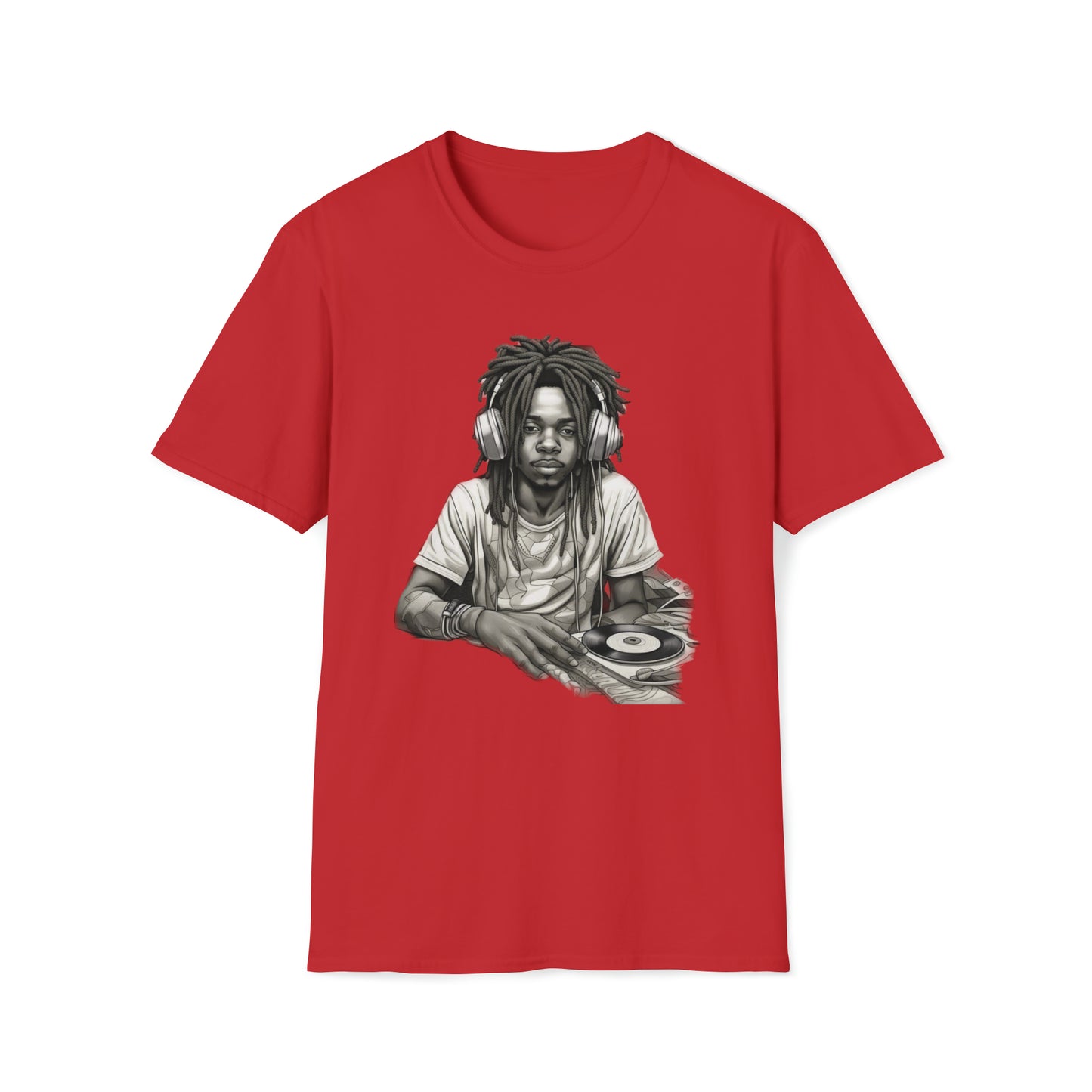 Unisex Softstyle T-Shirt- Rasta Youth Man