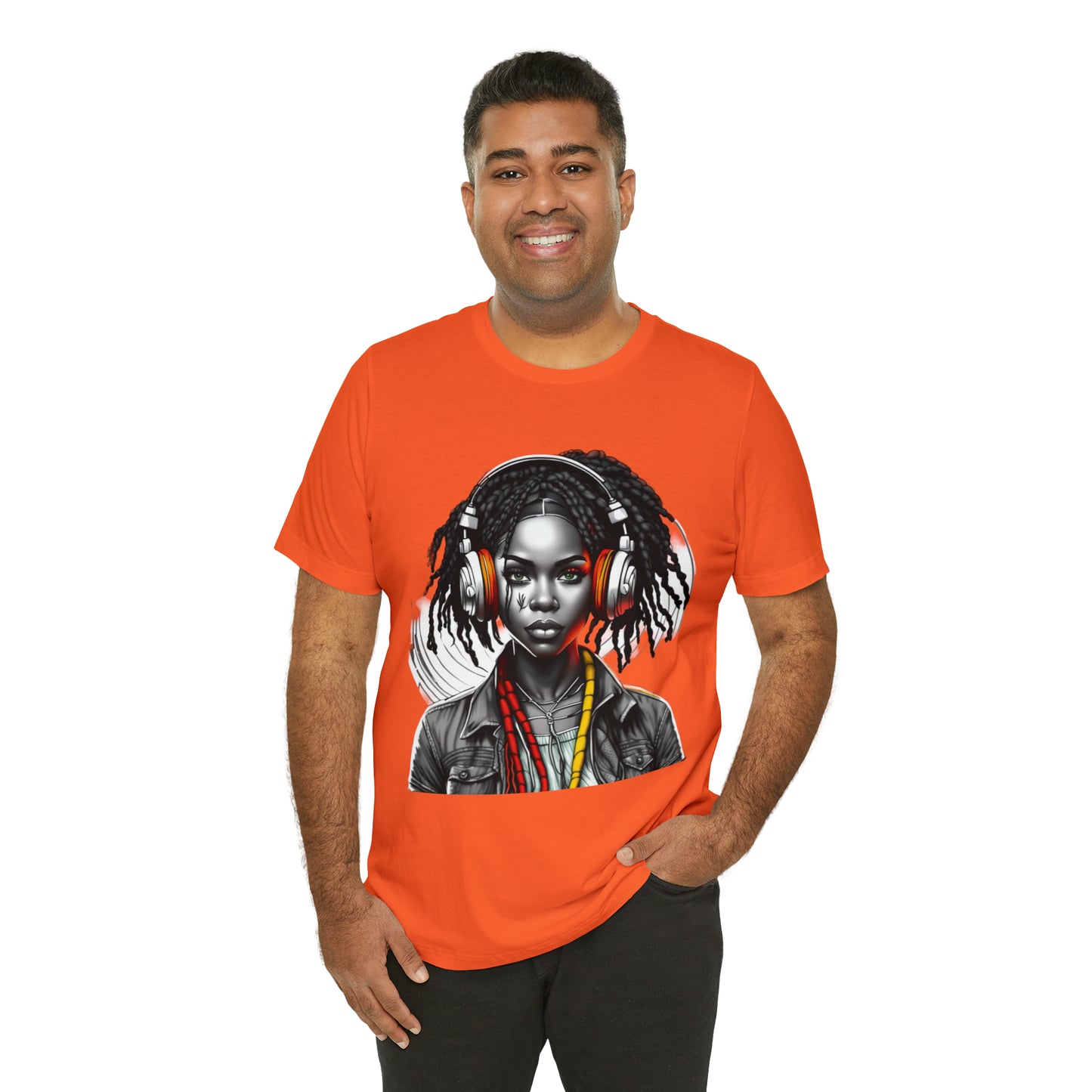 Unisex Jersey Short Sleeve Tee - Rasta Girl