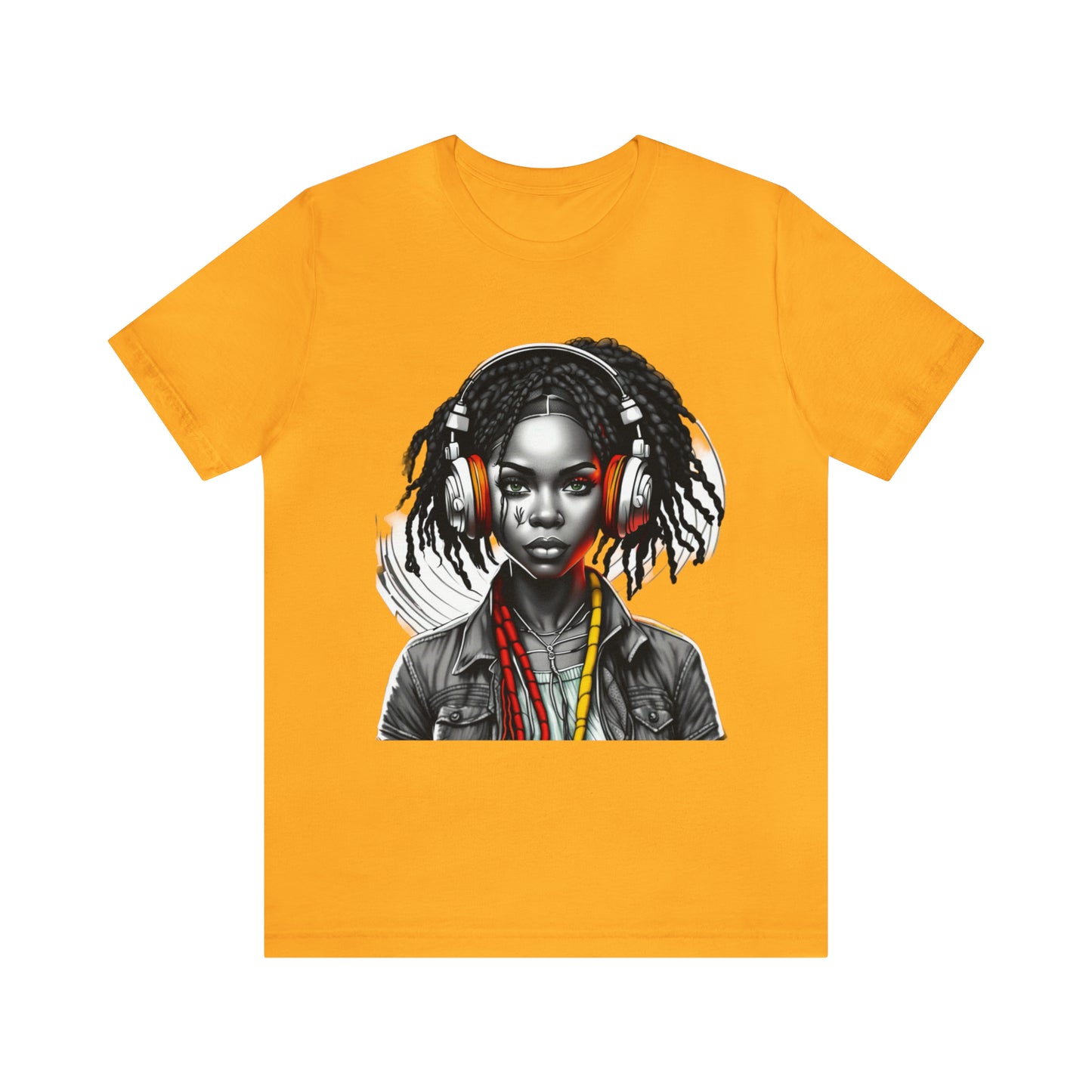 Unisex Jersey Short Sleeve Tee - Rasta Girl