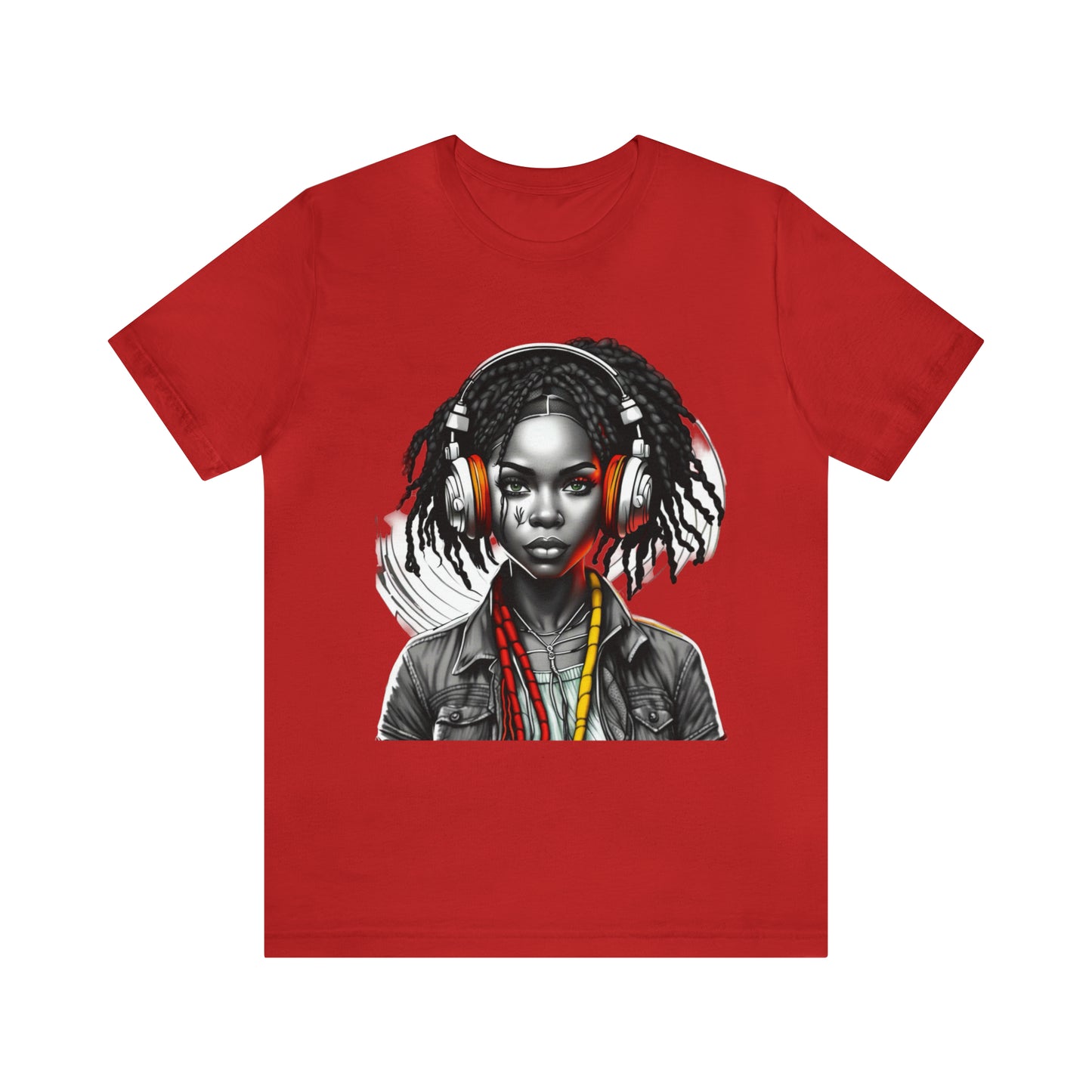 Unisex Jersey Short Sleeve Tee - Rasta Girl