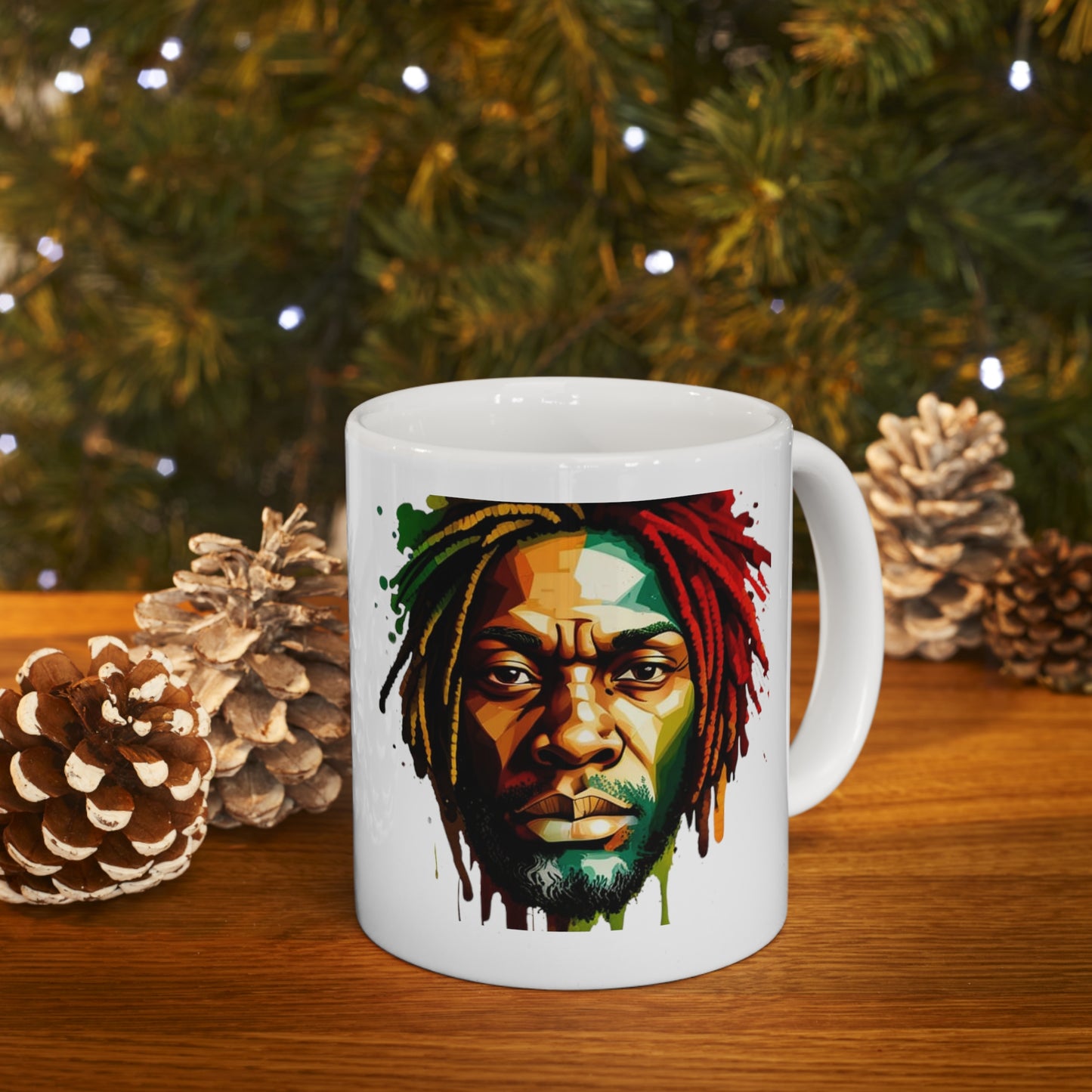 Ceramic Mug 11oz Rasta Man