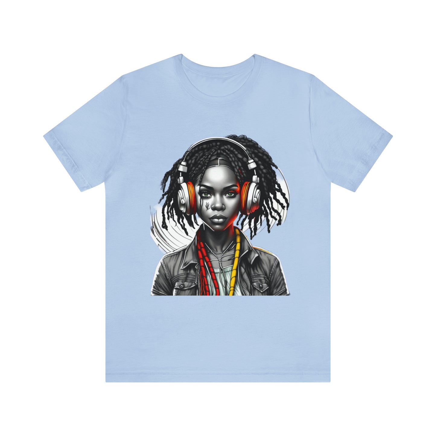 Unisex Jersey Short Sleeve Tee - Rasta Girl