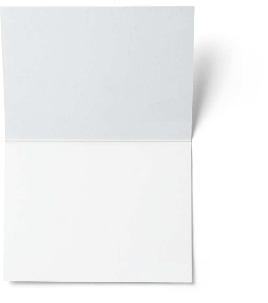 Blank Greeting Card - Alpha & Omega